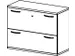 Armoire Pour Dossiers Suspendus,Finition Corps ,Finition Face Avant