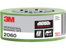 Professionele Afplaktape Ruwe Oppervlakken 48Mmx50M Groen