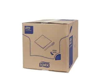 Tork 477419 Soft Lunchservet Advanced Donkerblauw 33x33cm - 4