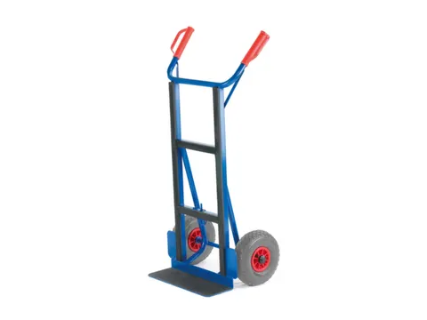 Steekkar,draagverm. 250kg,steekplaat BxD 450x150mm,draagbalken,staal