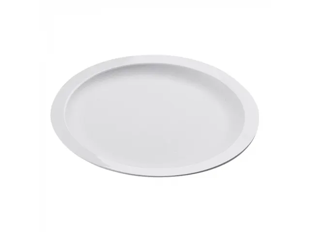 Bord 22,7cm polycarbonaat wit
