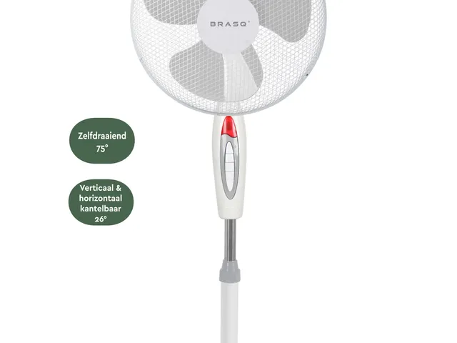 Statiefventilator BRASQ F300 Ø 40cm wit