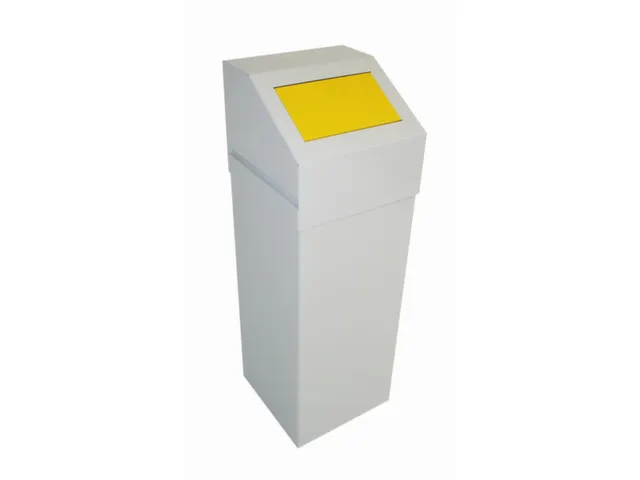 Collecteur de déchets 1x 65L 900x315x315mm bac intérieur acier