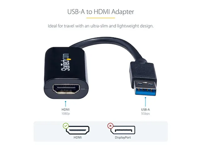 USB 3.0 naar HDMI Adapter Externe HDMI Monitor Converter voor Windows