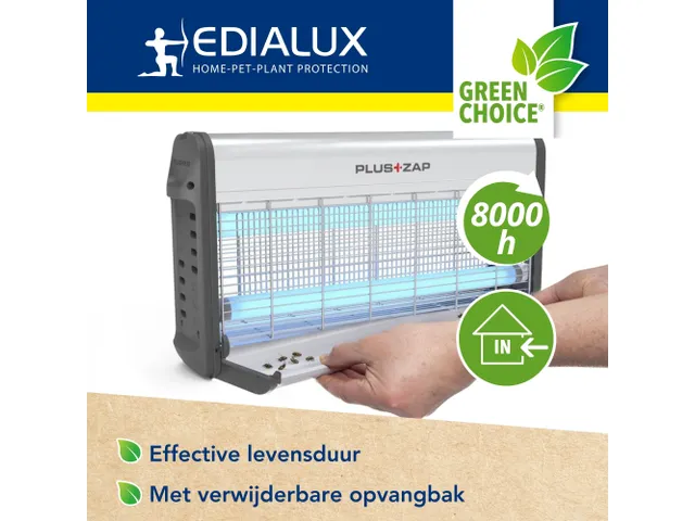 Gen 3 PlusZap LED UV insectenverdelger voor binnen