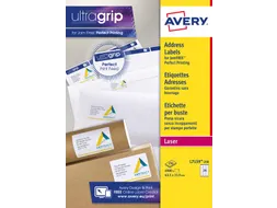 Adresetiket Avery L7159-250 63.5x33.9mm Wit Laserprinter 6000 Stuks