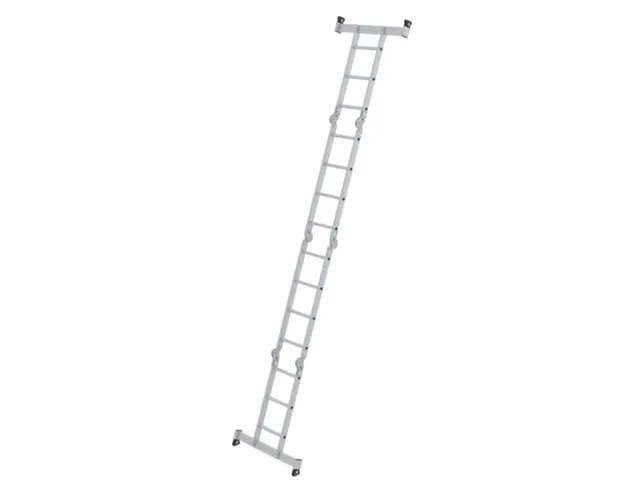 multifunctionele vouwladder,2x3/2x4,sporten,balk L 4,2m,aluminium