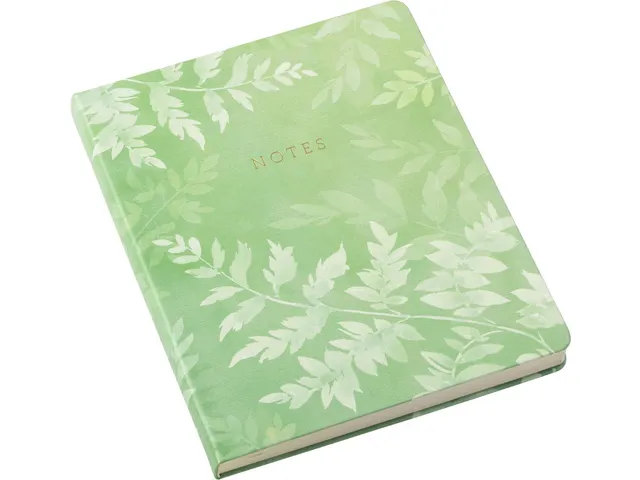 Carnet de notes Fern ligné 20x25cm