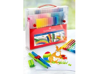 Kleurstiften Faber-Castell Connector assorti cadeauset à 80 stuks - 5