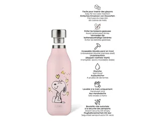 Thermosfles 2.0 Les Artistes Paris 500ml Enjoy Snoopy - 3