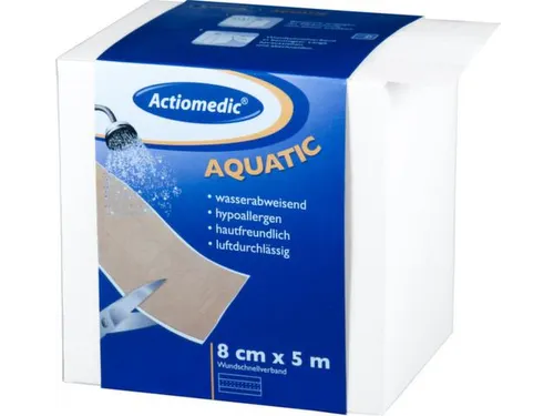 Snelverband Hypoallergeen Waterafstotend Lxb 5mx80mm Huidkleurig