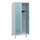 schoollocker,HxBxD 1630x600x500mm,2vak,vak B 300mm,cil.-slot,voeten