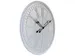 Spiegelklok - 56cm - Stille wandklok - Landelijk - Wit - NeXtime - "Cl