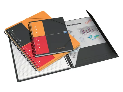 Spiraalblok Oxford International Meetingbook A4+ lijn