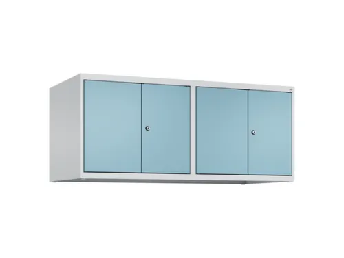 opzetkast,v. locker voor scheiding van kleding,4vak.,vak B 300mm