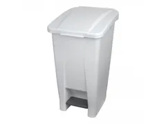 Denox Pedaalemmer met binnenemmer 60 liter Wit