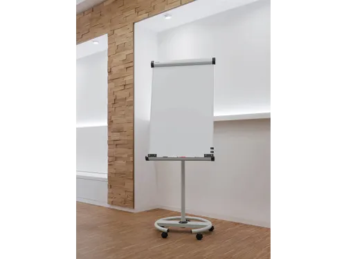 Verrijdbare flipover MAULsolid flip2use ronde voet
