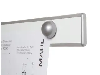 Wandlijst Design MAULpro Zilver lengte 101cm - 4
