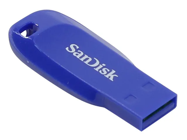 SanDisk Cruzer Blade 32Gb USB Stick Blauw
