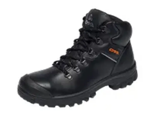 OUTLET Emma Billy hoge veiligheidsschoen S3 SR HRO Leer Zwart maat D-4