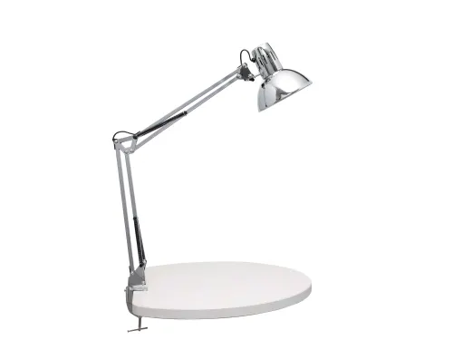 Bureaulamp MAUL Study met tafelklem chroom excl. LED lamp