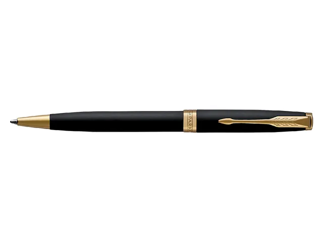 Balpen Parker Sonnet Matte black lacquer GT Medium