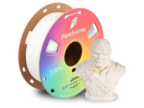 PLA Satin 1,75mm Wit 1kg Panchroma 3D Filament