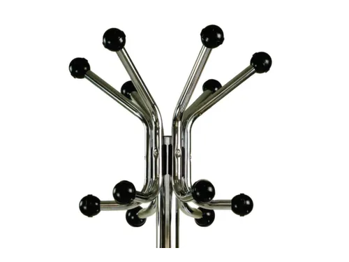 staande kapstok,HxØ 1790x550mm,12jashaken,parapluhouder/druppelvanger