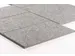 Akoestische PET-vilt Parallellogram tegels donkergrijs 30x25cm 22 stuk