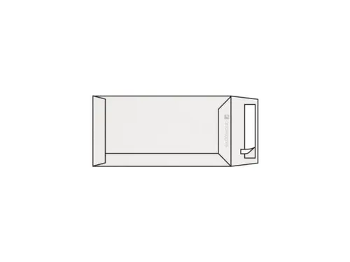 Envelop 120 gram DL 110x220mm Extra Wit 500 Stuks