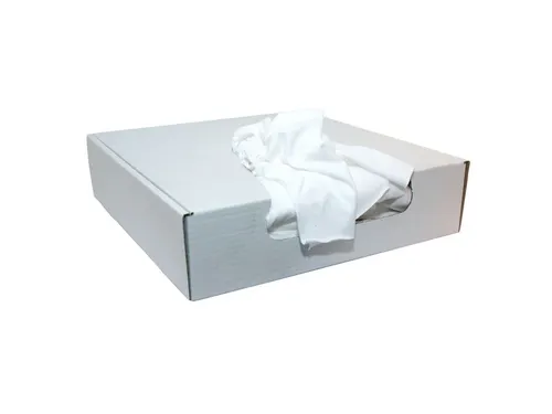 Poetsdoeken P25305 Van Gesneden witte T-shirts Vlak 5 Kg