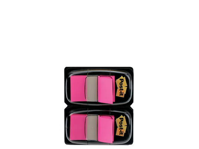 Indextabs 3M Post-it 680 25.4x43.2mm duopack roze 100 vel