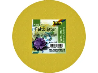 Vouwblaadjes Folia 100gr 15x15cm 100 vel regenboog - 2