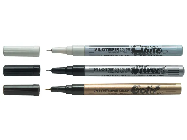 Viltstift Pilot Super Color Lakmarker Extra Fijne punt Goud