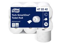 LOTUS PROF Toiletpapier smartone 2-laags wit (6 stuks)
