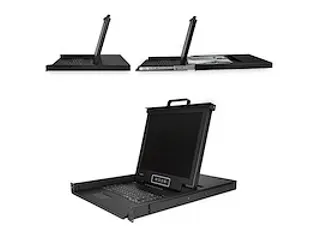 8 port KVM Rack Console met 1,8m Lange Kabels 17 inch LCD - 2