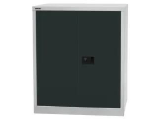 kantoorkast openslaande deuren 1000x914x400mm Stalen Antraciet Grijs - 3