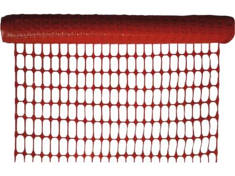 afzetgaas,HxL 1000x50000mm,maaswijdte 40x80mm,kunststof,oranje