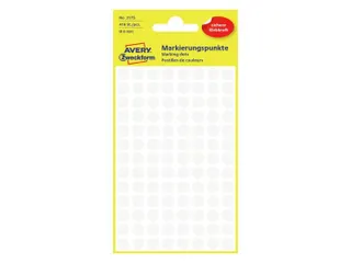 Etiket Avery Zweckform 3175 Rond Ø8mm Wit 416 Stuks - 4