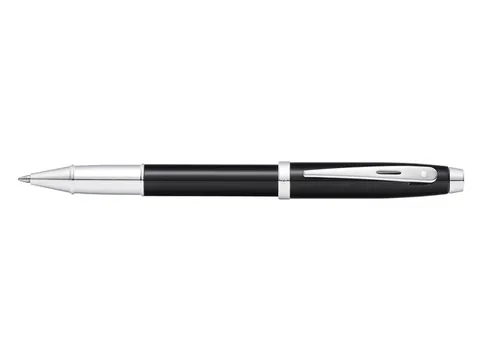 Rollerball SHEAFFER 100 E9338 Glossy black lacquer chrome plated