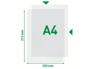 Insteekmap L-map Leitz Premium A4 Pp 0.13mm Generfd - 11