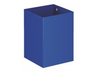 Metalen Vierkante Papierbak 21 Liter Blauw
