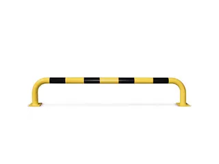 aanrijdbeschermingsbeugel,v. binnen,HxB 350x2000mm,staal,geel/zwart - 2