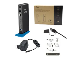 i-tec USB 3.0/USB-C Dual HDMI Docking Station - 1