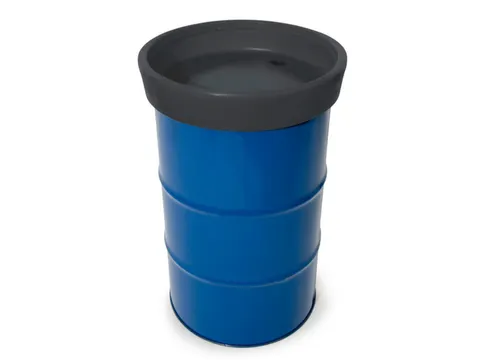 trechter,ESD,v. 200/220l vat,HxØ 120x645mm,m. vergrendeling,PE