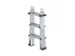 multifunctionele telescoopladder,4x3,sporten,balk L 1,95-3,1m