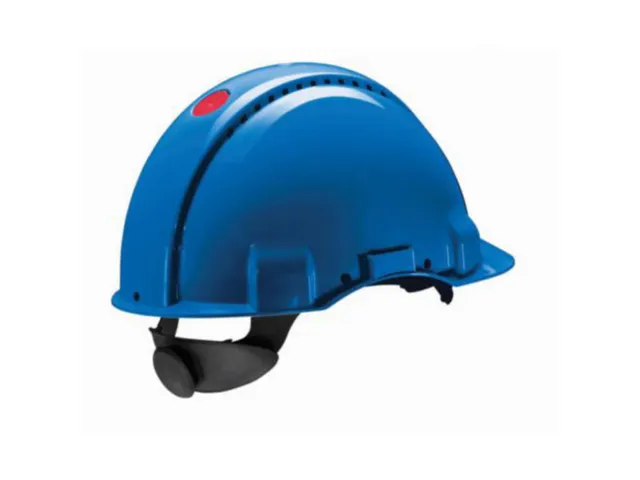 3M Peltor G3000N veiligheidshelm UV indicator, blauw, per stuk, gevent
