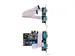 4-Poort PCIe Seriële Adapter Kaart, RS232/422/485