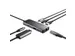 Adapter Trust Dalyx 6-in-1 USB-C multipoort grijs