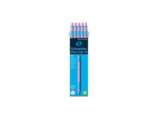 Balpen Schneider Slider Edge XB Pastel Rose doos 10 stuks